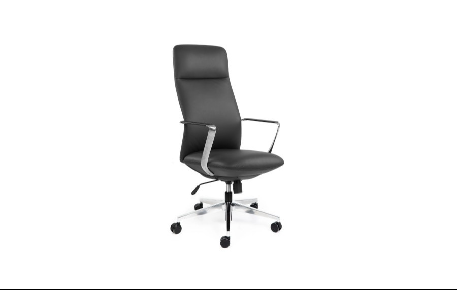 Director High Back Black Leather