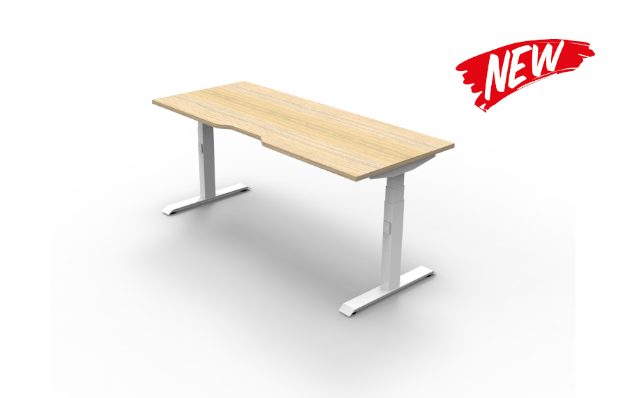 new sit/stand desk range