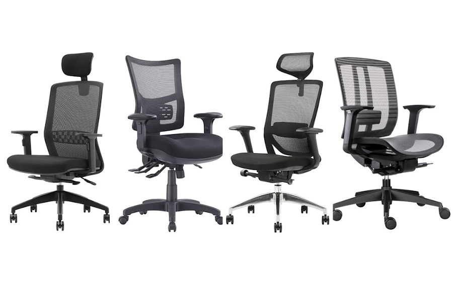 new range of mesh chairs