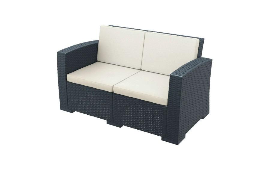 Beige Backrest Cushion x 2