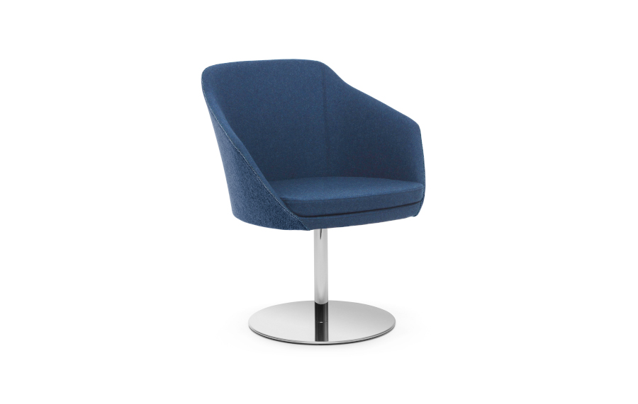DI Round Chrome Swivel