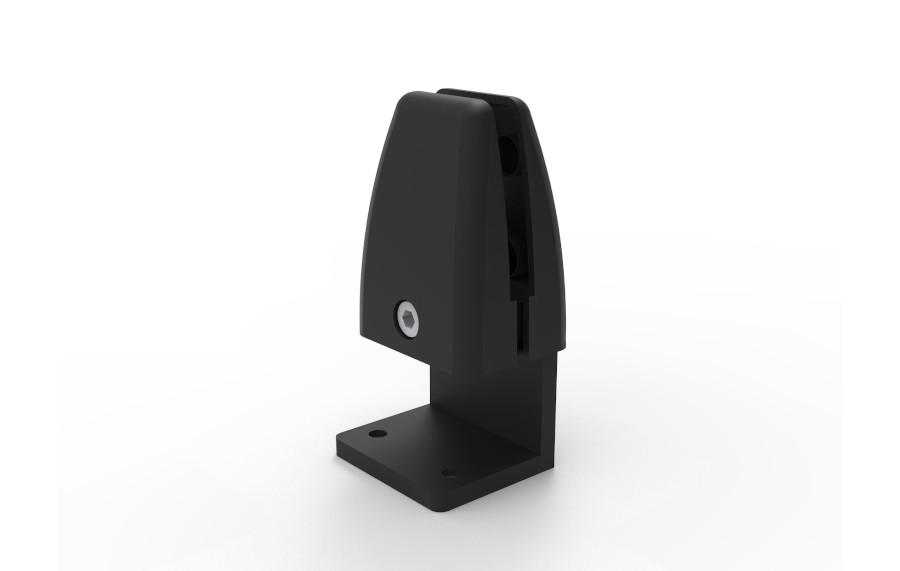 Black Side Mounted Clamp PK 2