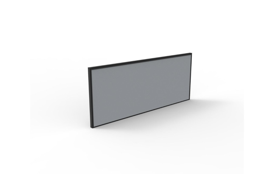 Grey Fabric with Black Frame
