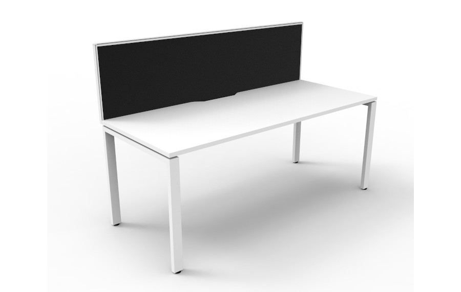  White Frame with Black Screen