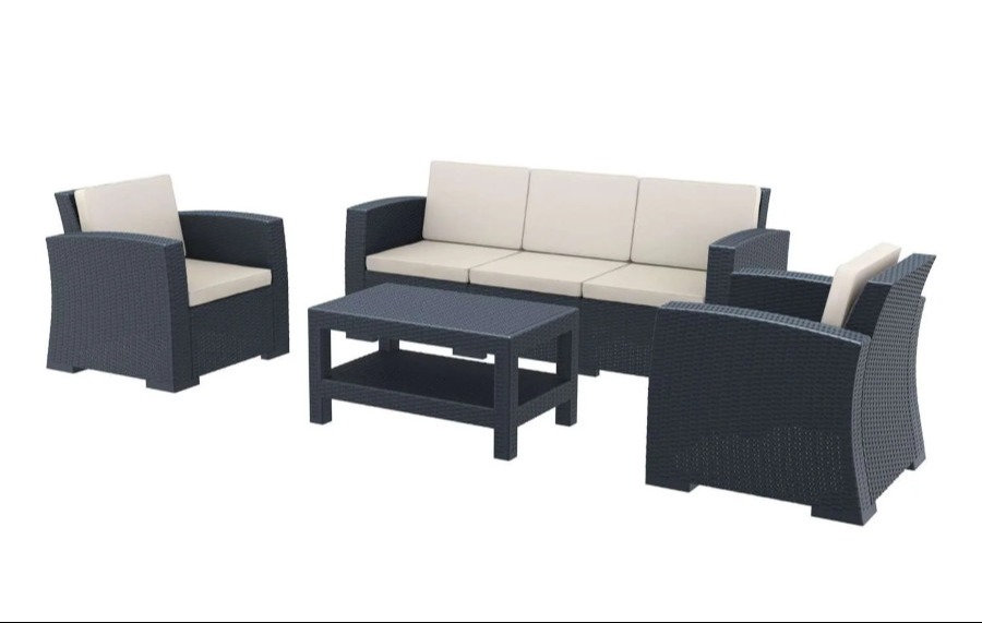 Monaco 4 Piece Lounge Set  